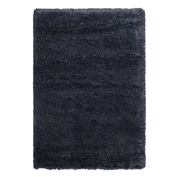 IKEA VOLLERSLEV rug, high pile, 5\'3 inx7\'7 in Dark Blue, Ikea Ireland | 7536LHPFJ