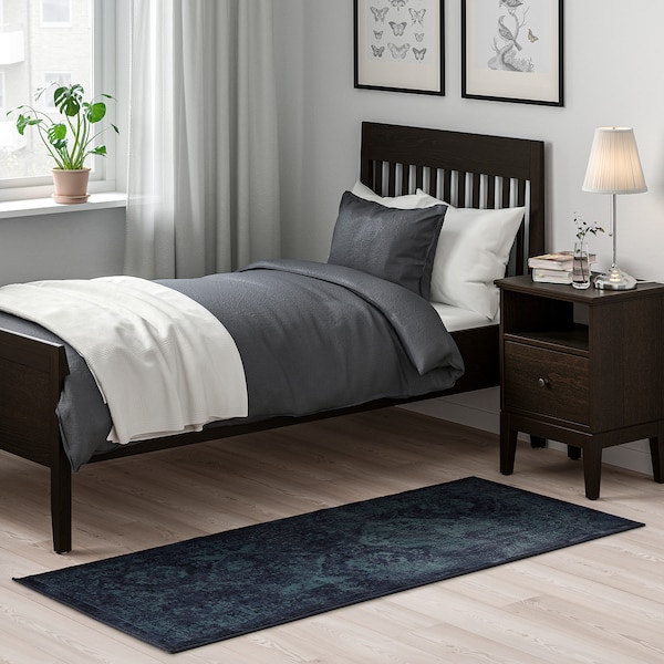 IKEA VONSBÄK rug, low pile, 2'7 inx5'11 in Dark Blue, Ikea Ireland | 7093AISZV