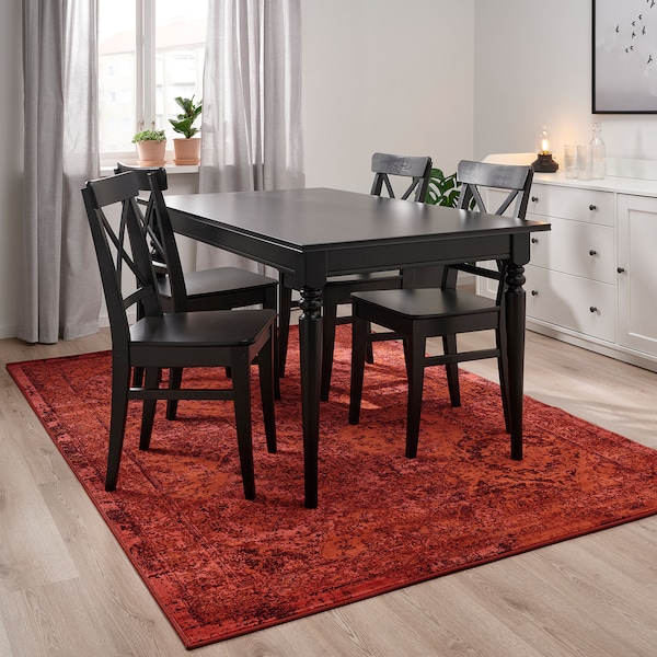 IKEA VONSBÄK rug, low pile, 5'7 inx7'7 in Red, Ikea Ireland | 0216LMQDP