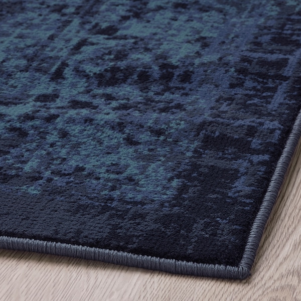 IKEA VONSBÄK rug, low pile, 6'7 inx9'10 in Dark Blue, Ikea Ireland | 6120AEVSI