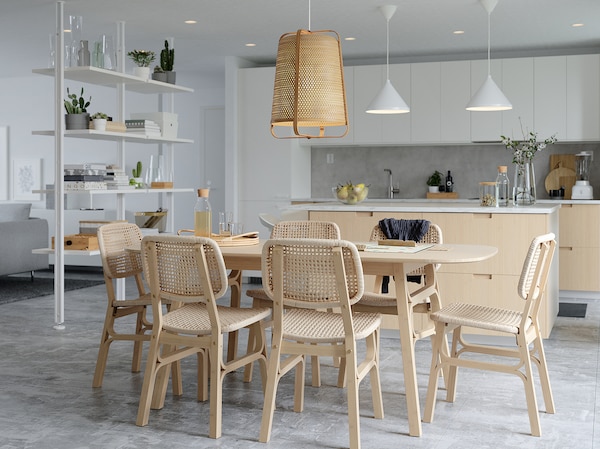 IKEA VOXLÖV chair, light bamboo, Ikea Ireland | 9260XWOAE