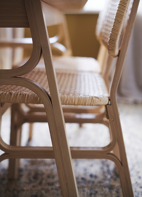IKEA VOXLÖV chair, light bamboo, Ikea Ireland | 9260XWOAE