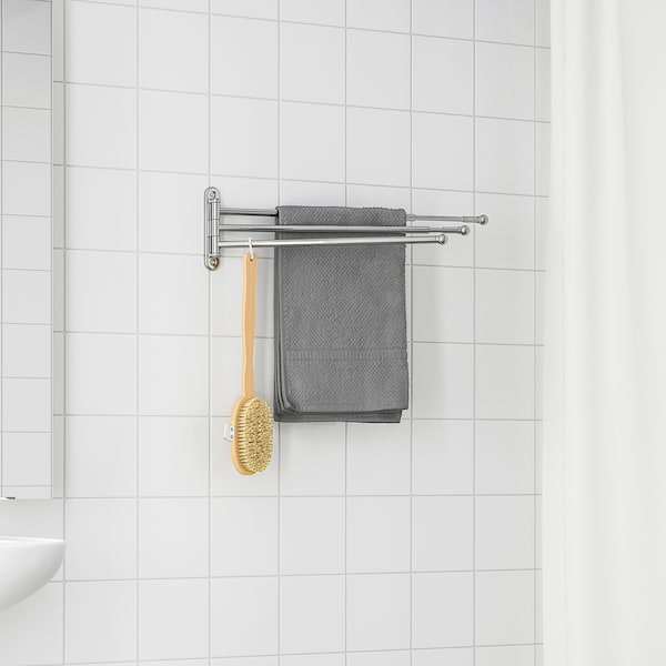 IKEA VOXNAN towel holder, 3 bars, Ikea Ireland | 8246CRDPK