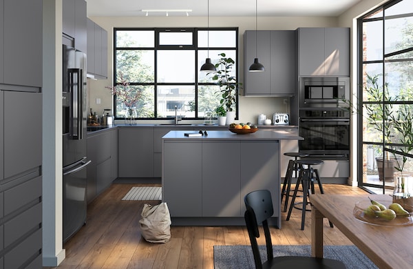 IKEA VOXTORP Door, 18x40 in Dark Gray, Ikea Ireland | 1075QIMWC