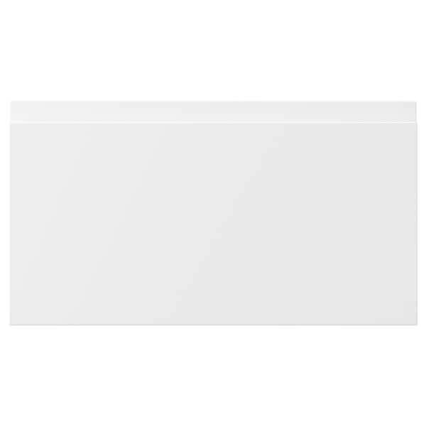 IKEA VOXTORP Drawer front, 18x10 in White Matt White, Ikea Ireland | 8542GANWM