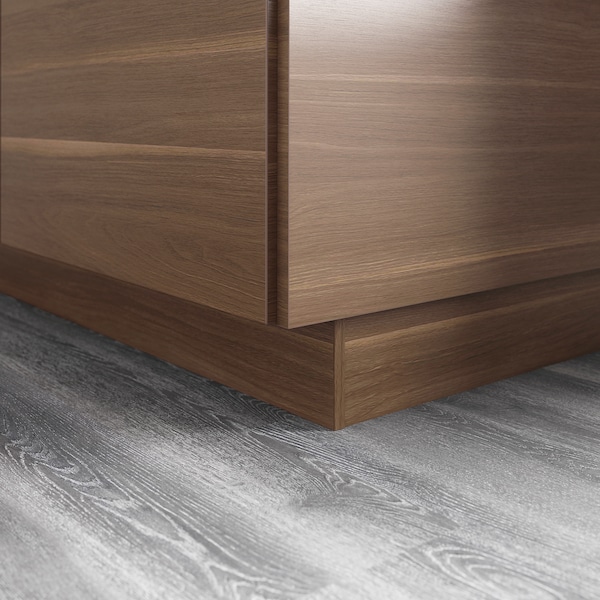 IKEA VOXTORP toekick, walnut effect, 84x4 1/2 in, Ikea Ireland | 9263BHEZP