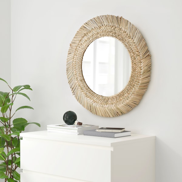 IKEA VRIGSTAD mirror, sedge, 24 ¾ in, Ikea Ireland | 0764OZBXF