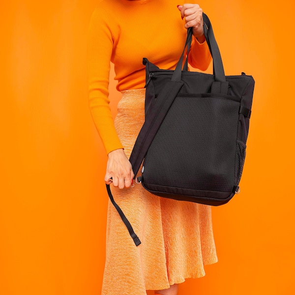 IKEA VÄRLDENS backpack, black, 12 ¼x6x19 ¼ in/7 gallon, Ikea Ireland | 0925VSAQH