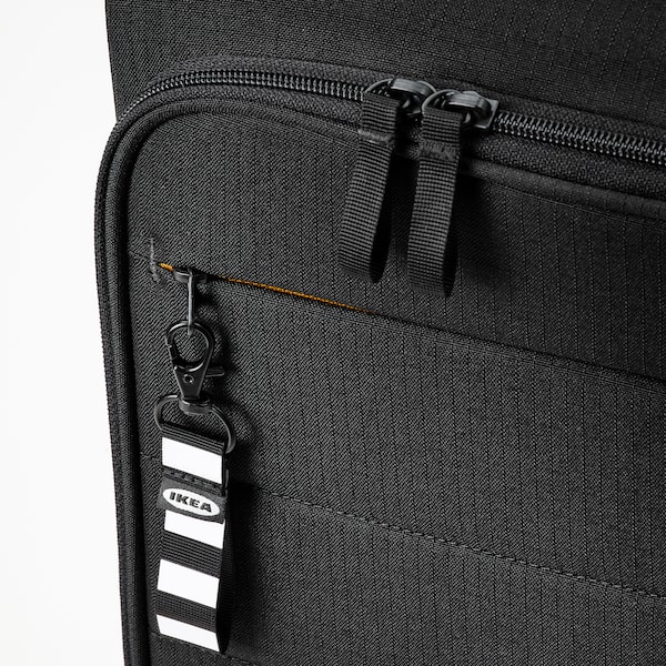 IKEA VÄRLDENS carry-on bag with wheels, black, 13 ½x7 ¾x21 ¼ in/1014 oz, Ikea Ireland | 5346WARCT