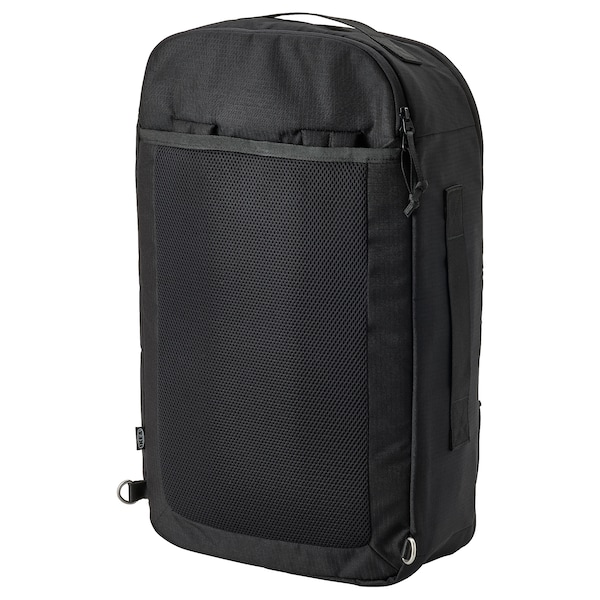 IKEA VÄRLDENS travel back pack, black, 13x6 ¾x21 ¾ in/10 gallon, Ikea Ireland | 4938UIVDF