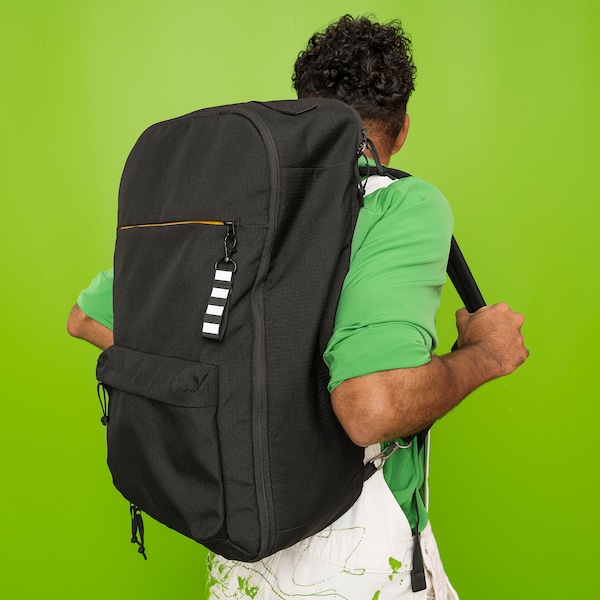 IKEA VÄRLDENS travel back pack, black, 13x6 ¾x21 ¾ in/10 gallon, Ikea Ireland | 4938UIVDF