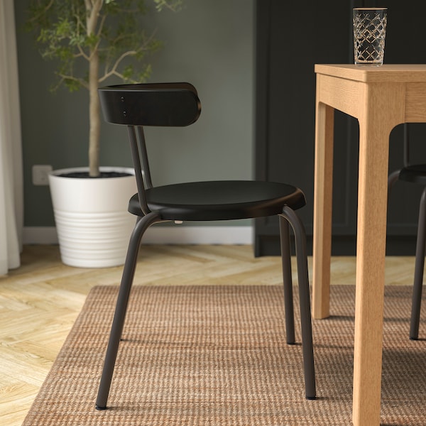 IKEA YNGVAR chair, anthracite, Ikea Ireland | 6802KDJQU