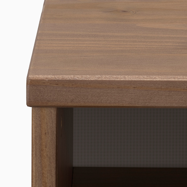 IKEA YTTERVÅG nightstand, 18 1/2x16 1/8 in Gray Brown, Ikea Ireland | 8719TQZRX