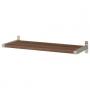 Walnut Effect / Nickel Plated
