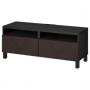 Black / Brown Hedeviken / Stubbarp / Dark Brown Stained Oak Vene