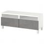 White / Kallviken / Stubbarp Dark Gray