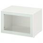 White Glassvik / White / Light Green Clear Glass