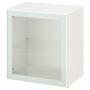 White Glassvik / White / Light Green Clear Glass