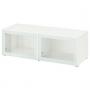 White Glassvik / White / Light Green Clear Glass