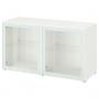 White Glassvik / White / Light Green Clear Glass