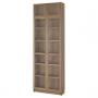 Oak Effect / Clear Glass