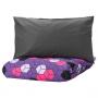 Purple / Black Patterned