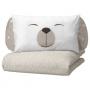 Puppy Pattern / Beige