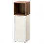 White / Walnut Effect