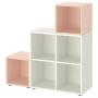 White / Pale Pink