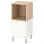 White / White Stained Oak Effect