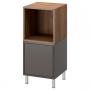 Dark Gray / Walnut Effect