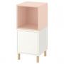 White Pale Pink / Wood