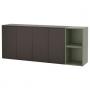 Dark Gray / Gray / Green