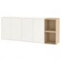 White / White Stained Oak Effect