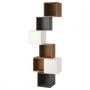 Walnut Effect / White Dark Gray