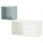 White / Light Gray / Blue