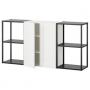 Anthracite / White Frame