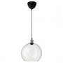 Clear Glass / Nickel Plated