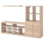White Stained Oak Effect