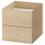 White Stained Oak Effect