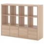 White Stained Oak Effect