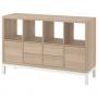 White Stained Oak Effect