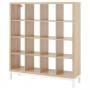 White Stained Oak Effect / White