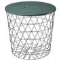 Silver Color / Dark Gray / Green