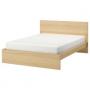 White Stained Oak Veneer