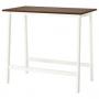 Walnut Veneer / White
