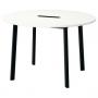 Round White / Black