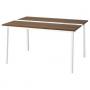 Walnut Veneer / White