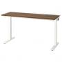 Walnut Veneer / White