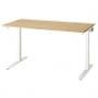 Oak Veneer / White